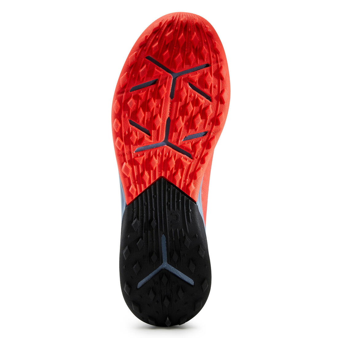 Chaussure de football enfant pour terrain dur VIRALTO III TURF TF bleu vert