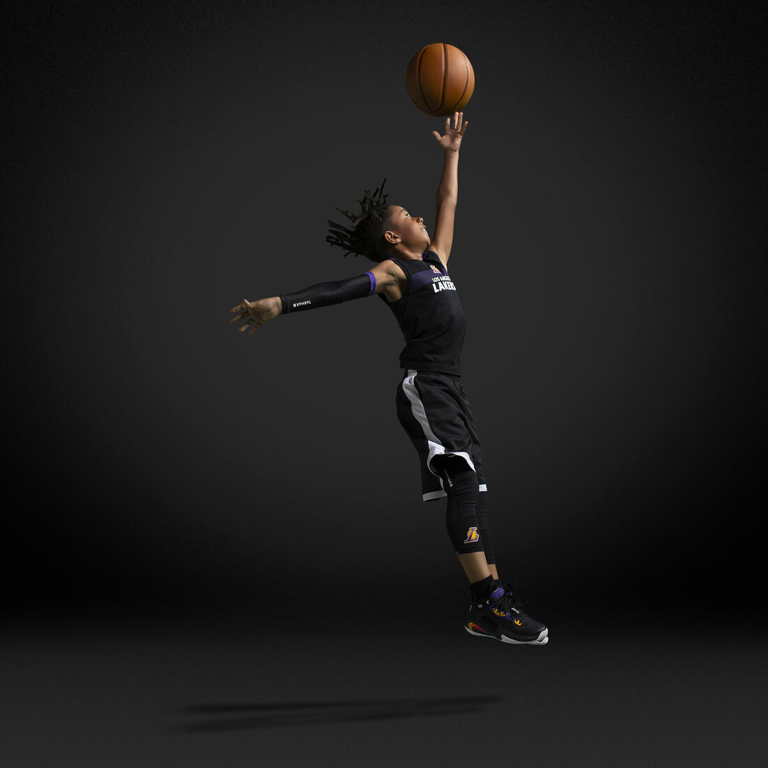 Sous-maillot basketball NBA Los Angeles Lakers sans manche Enfant - UT500