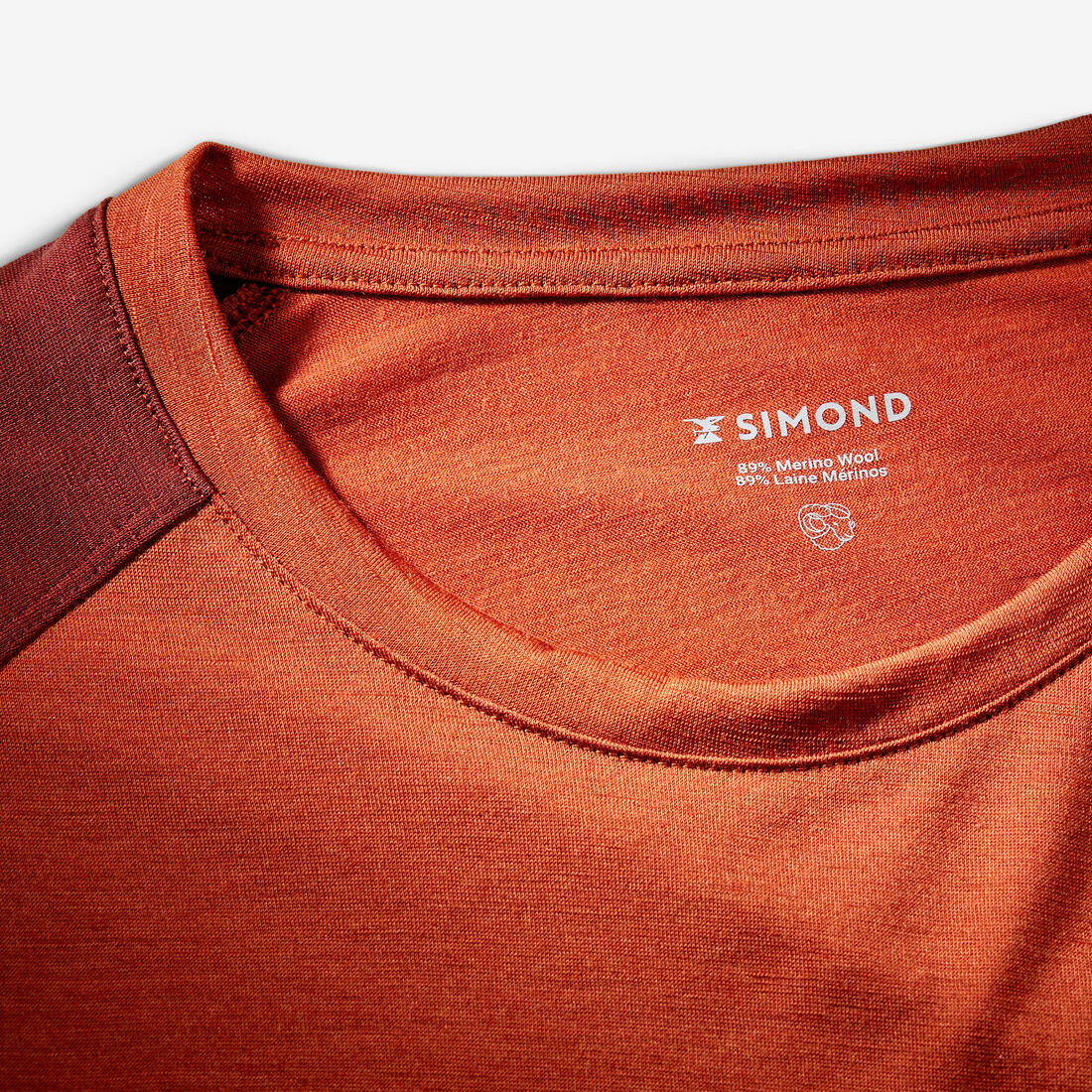 T-shirt manches courtes en laine mérinos homme, Merino Resist