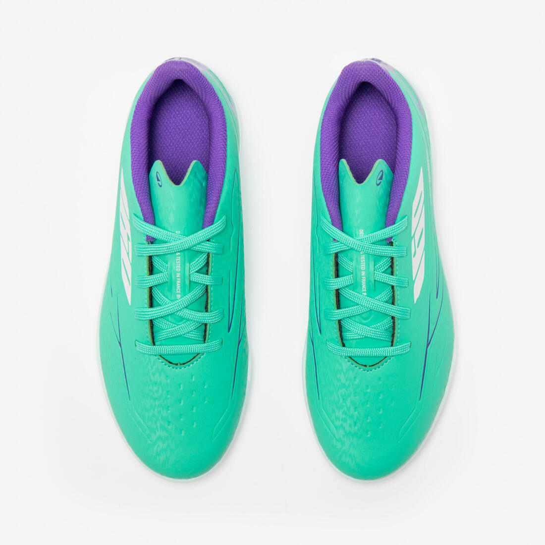 CHAUSSURES DE FOOTBALL ENFANT A LACETS 160 JR TURF .TF