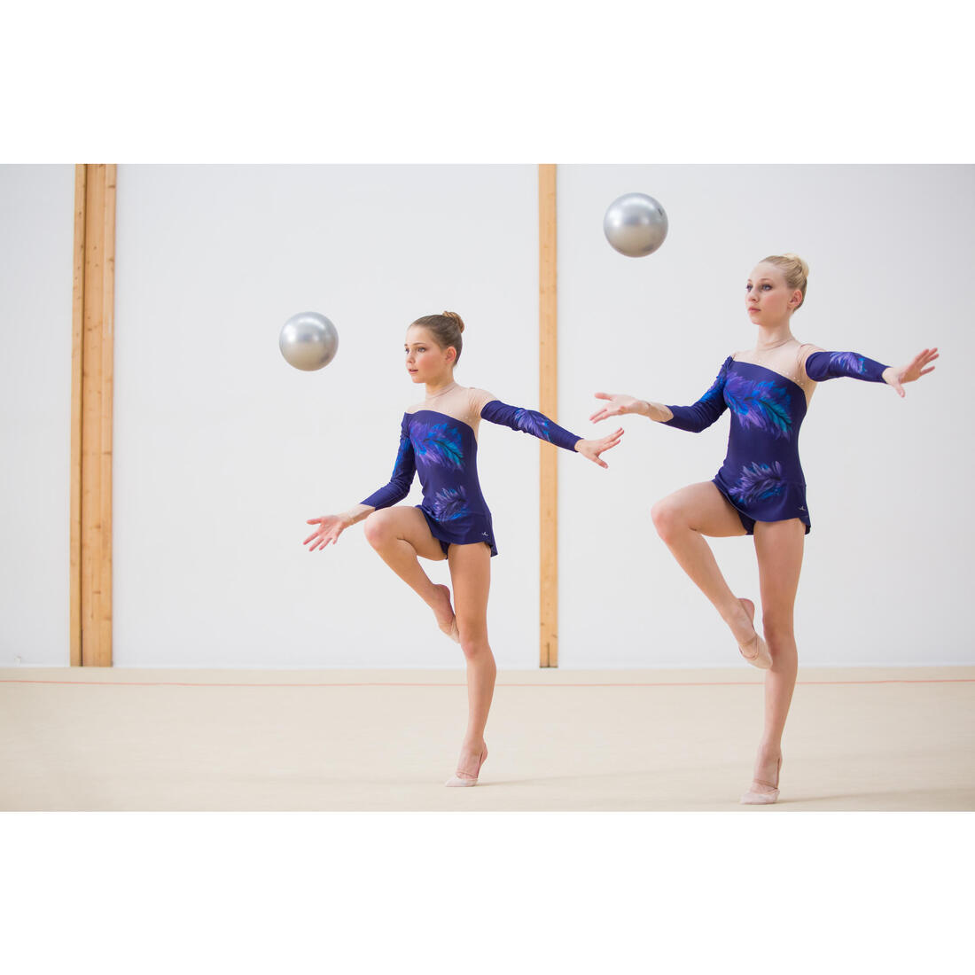 Ballon de gymnastique rythmique 185 mm, doré