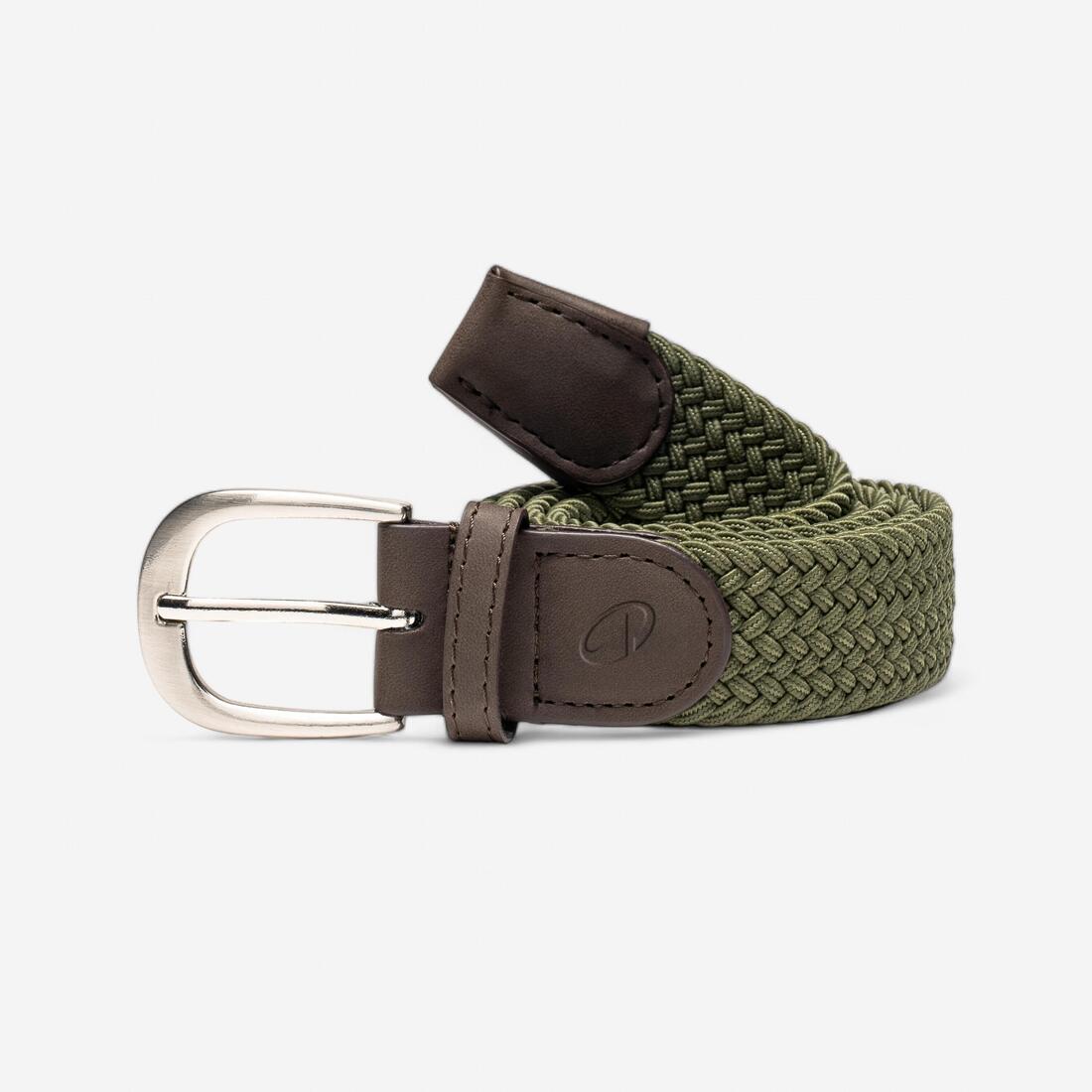 Ceinture golf tressée élastique & extensible