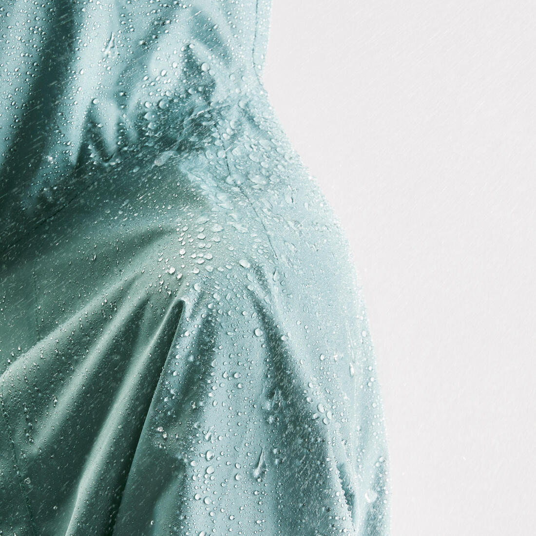 Veste longue imperméable de randonnée - Raincut Long - Femme