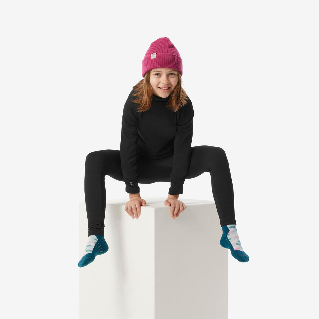Sous-vêtement thermique de ski enfant 4-14 ans, BL 500