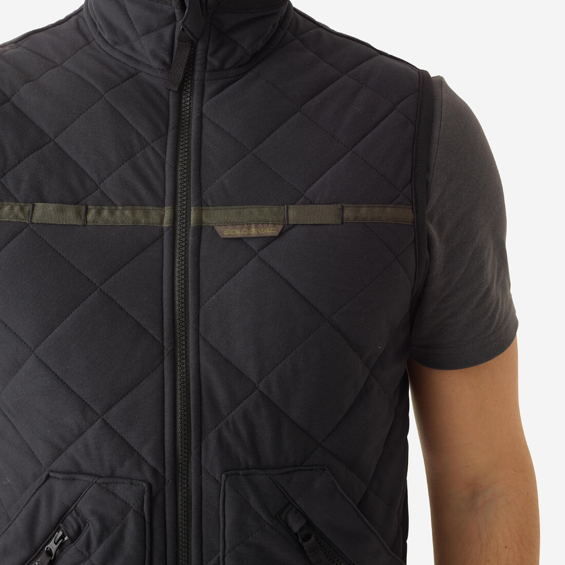 Gilet chasse matelassé silencieux 500.