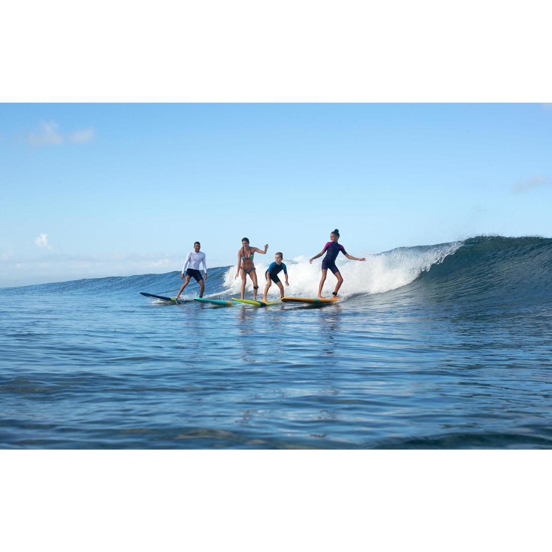 Combinaison Surf Shorty 100 Néoprène 1,5mm enfant