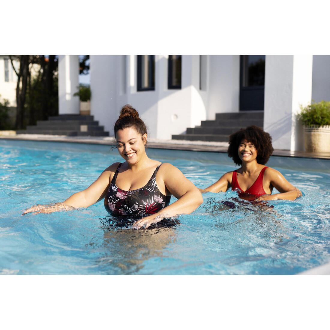 Maillot de bain 1 pièce Aquagym femme Mary