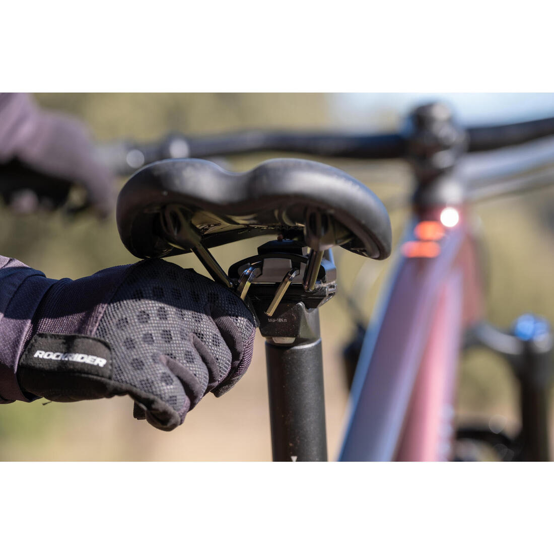 Vélo vtt randonnée expl 540 prune noir 29"