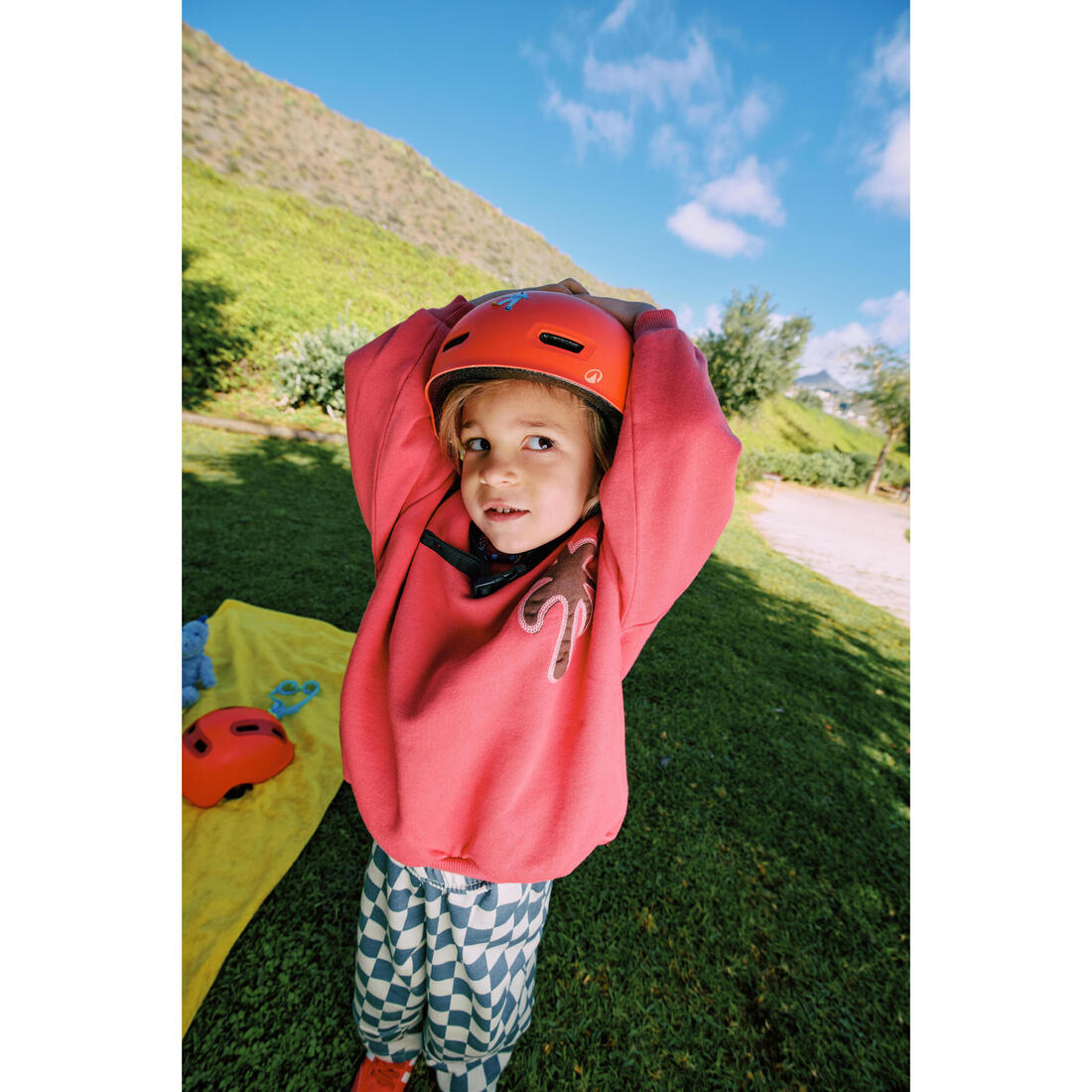 Casque velo enfant bol 47-59 cm, move 500