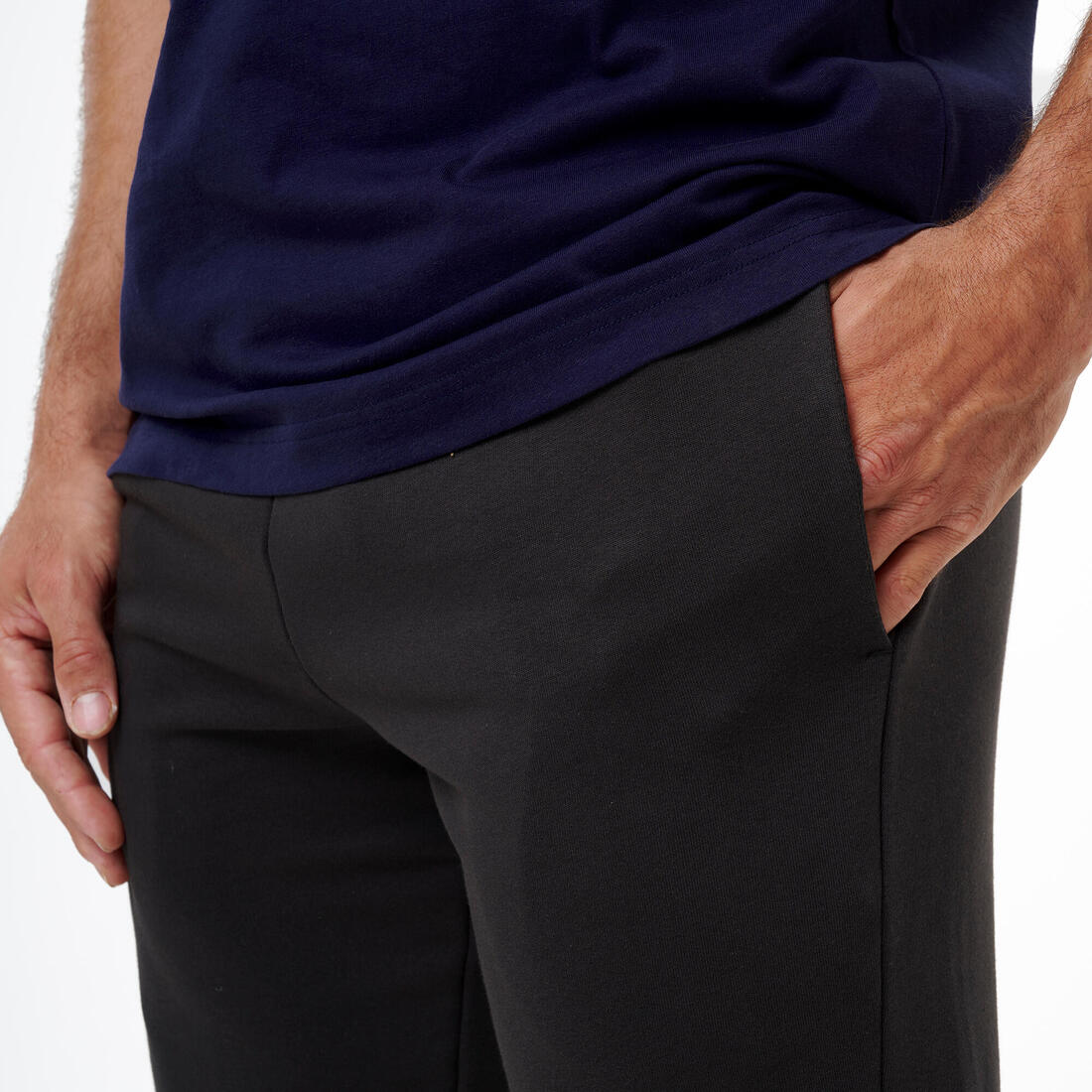 Short de fitness en coton homme