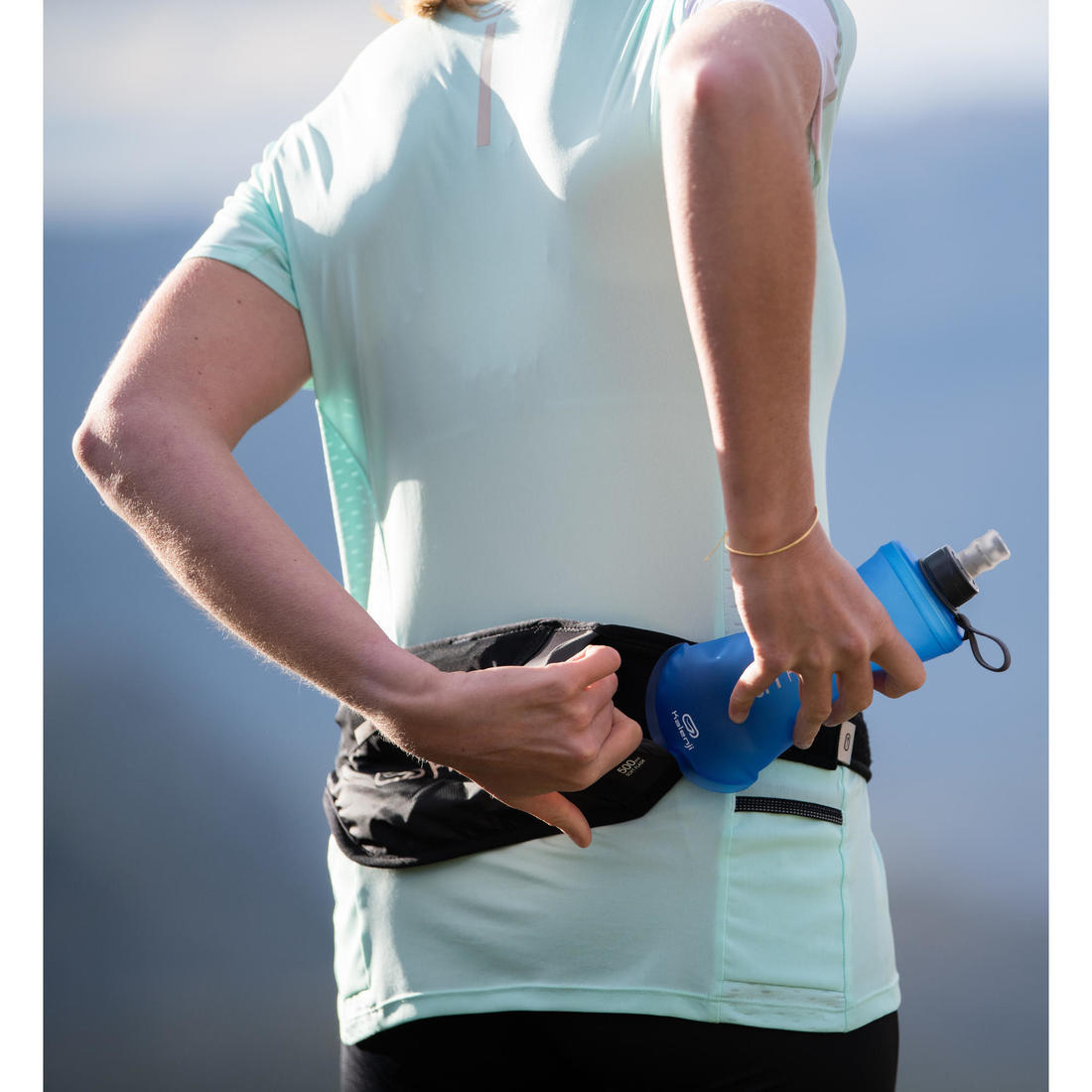 FLASQUE SOUPLE TRAIL RUNNING 500 ML BLEU