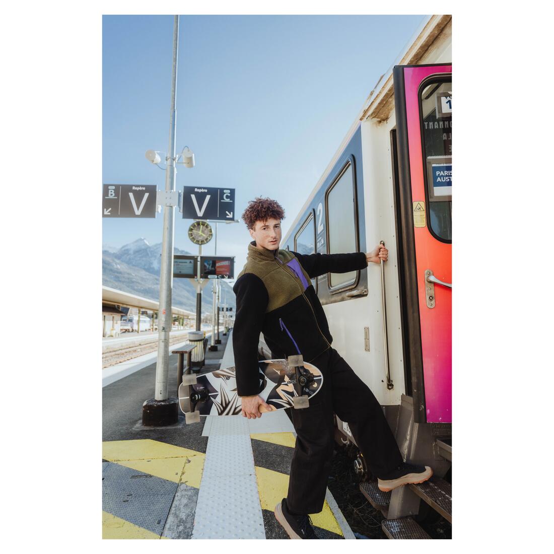 Polaire de randonnée homme, sherpa MH500