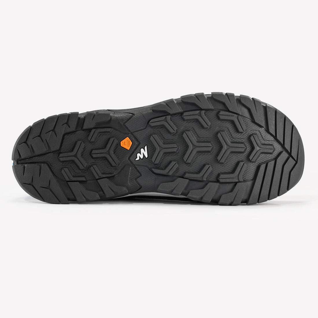 Chaussures imperméables de randonnée enfant avec lacet - CROSSROCK vertes 35-38