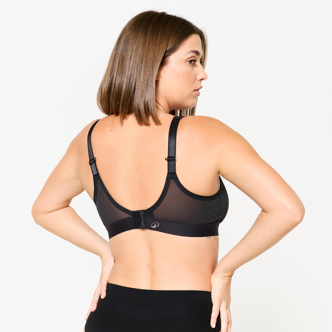 Brassière bretelles croisables maintien fort femme