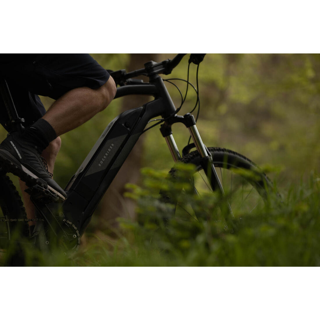 Chaussures de velo vtt EXPL 500 noires