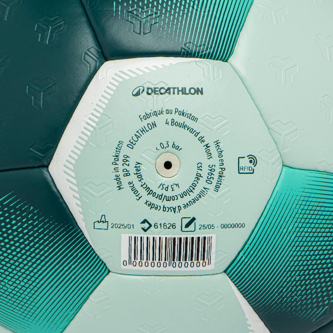 Ballon de handball taille 2 - hb500 hybride