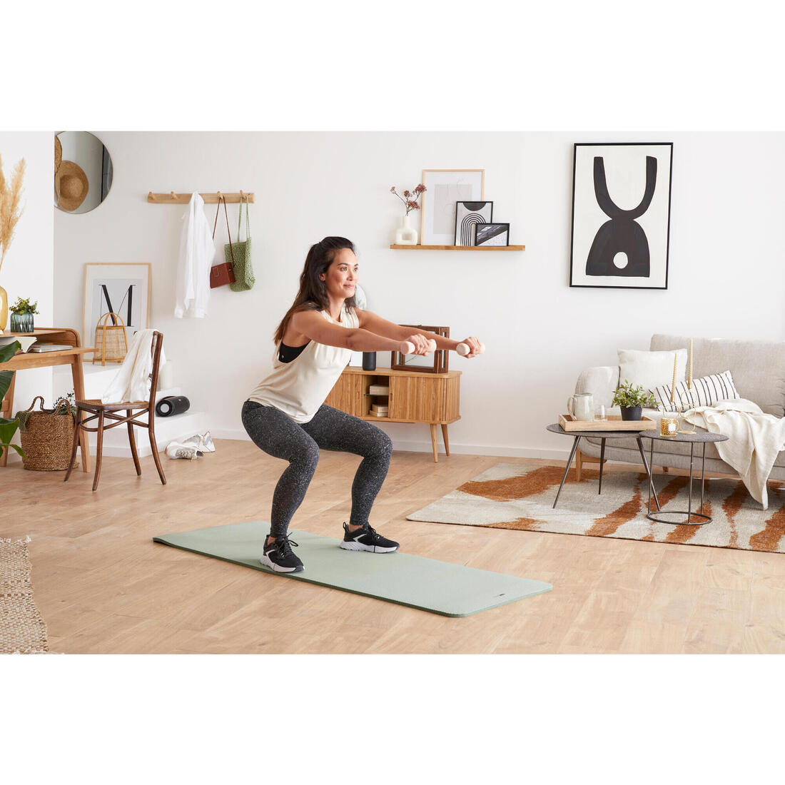 Paire d'haltères fitness 2*2 Kg - EASY Bleu