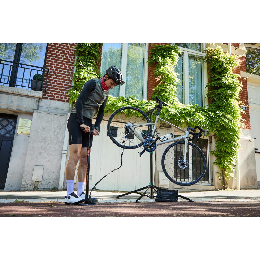 Pompe à pied vélo AIR-X-Plorer DIGI 10.0