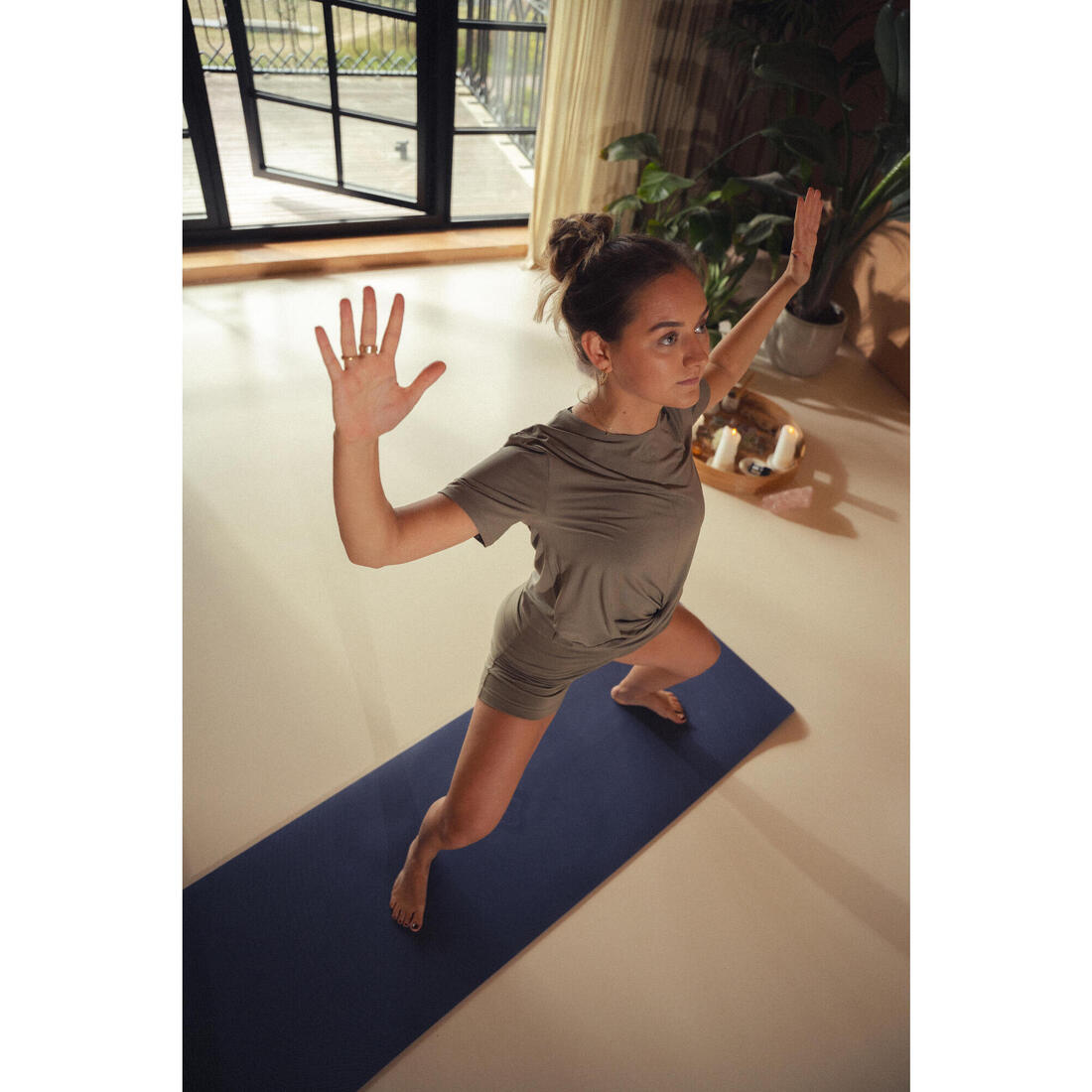 Tapis de yoga doux adhérence et confort 5 mm