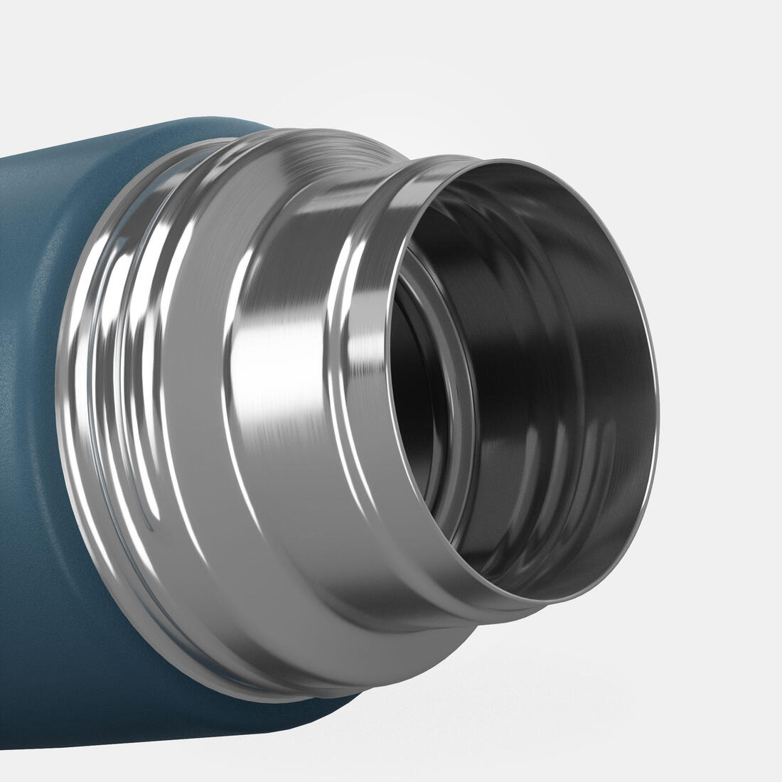 Bouteille isotherme inox 1L avec gobelet pour la randonnée