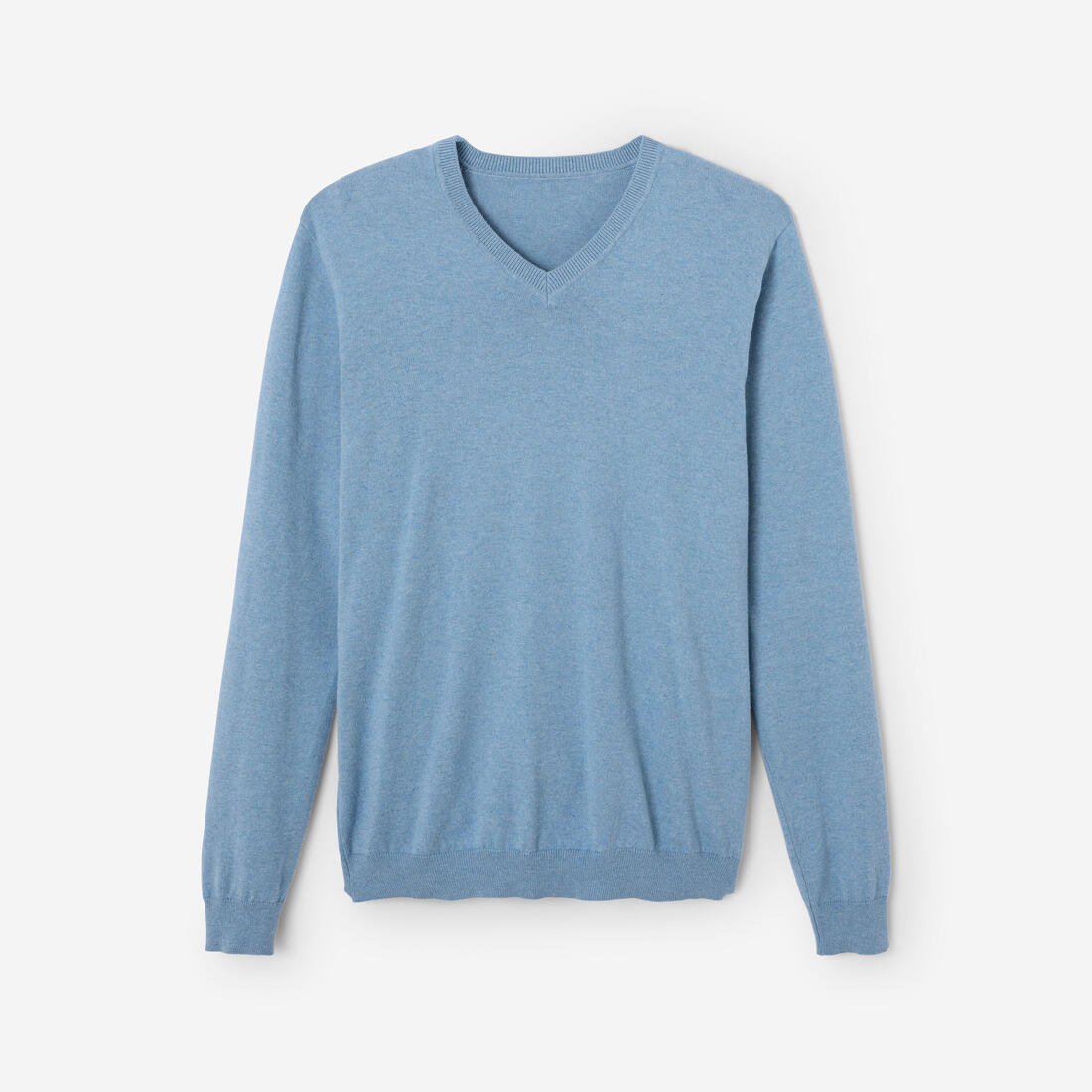 Pull de golf coton col V homme, MW100