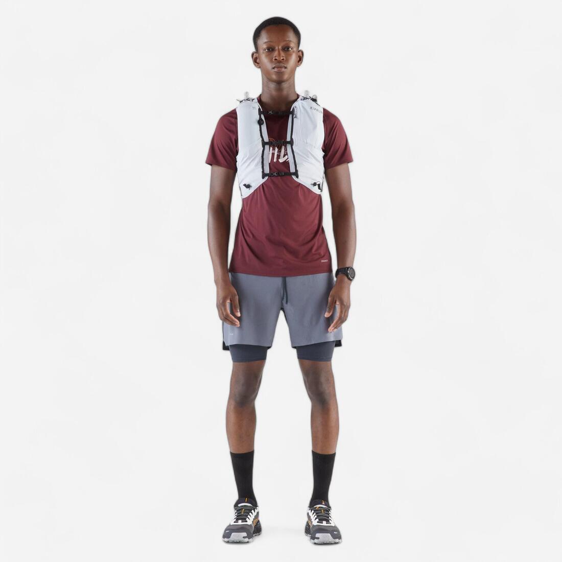 Sac trail running 10l mixte - vendu avec poche à eau 1l