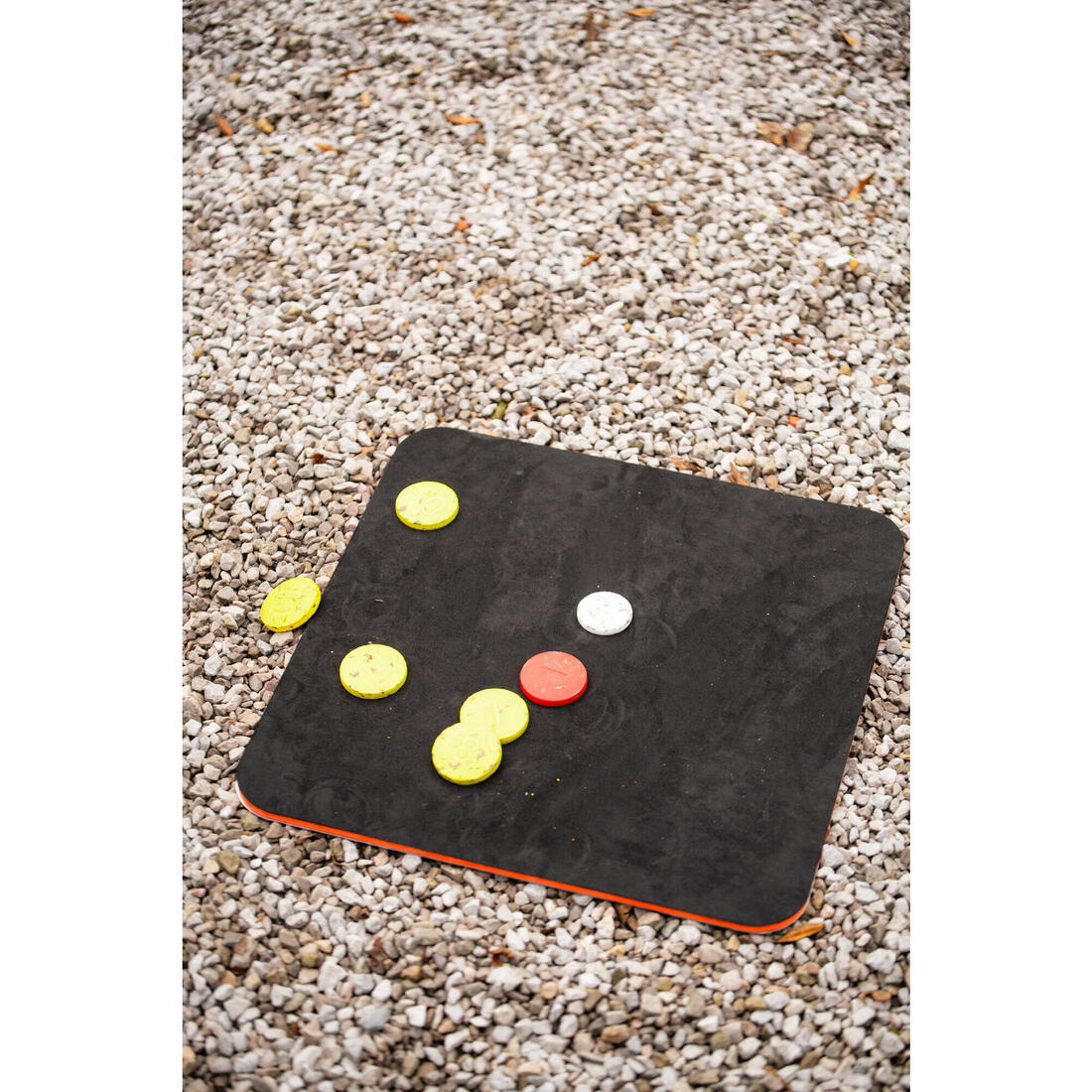 PLAQUE POUR JEU DE PALETS 45x45 cm
