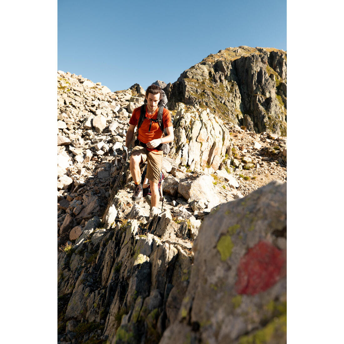 Pantalon modulable 2 en 1 et résistant de trek - MT500 - Homme