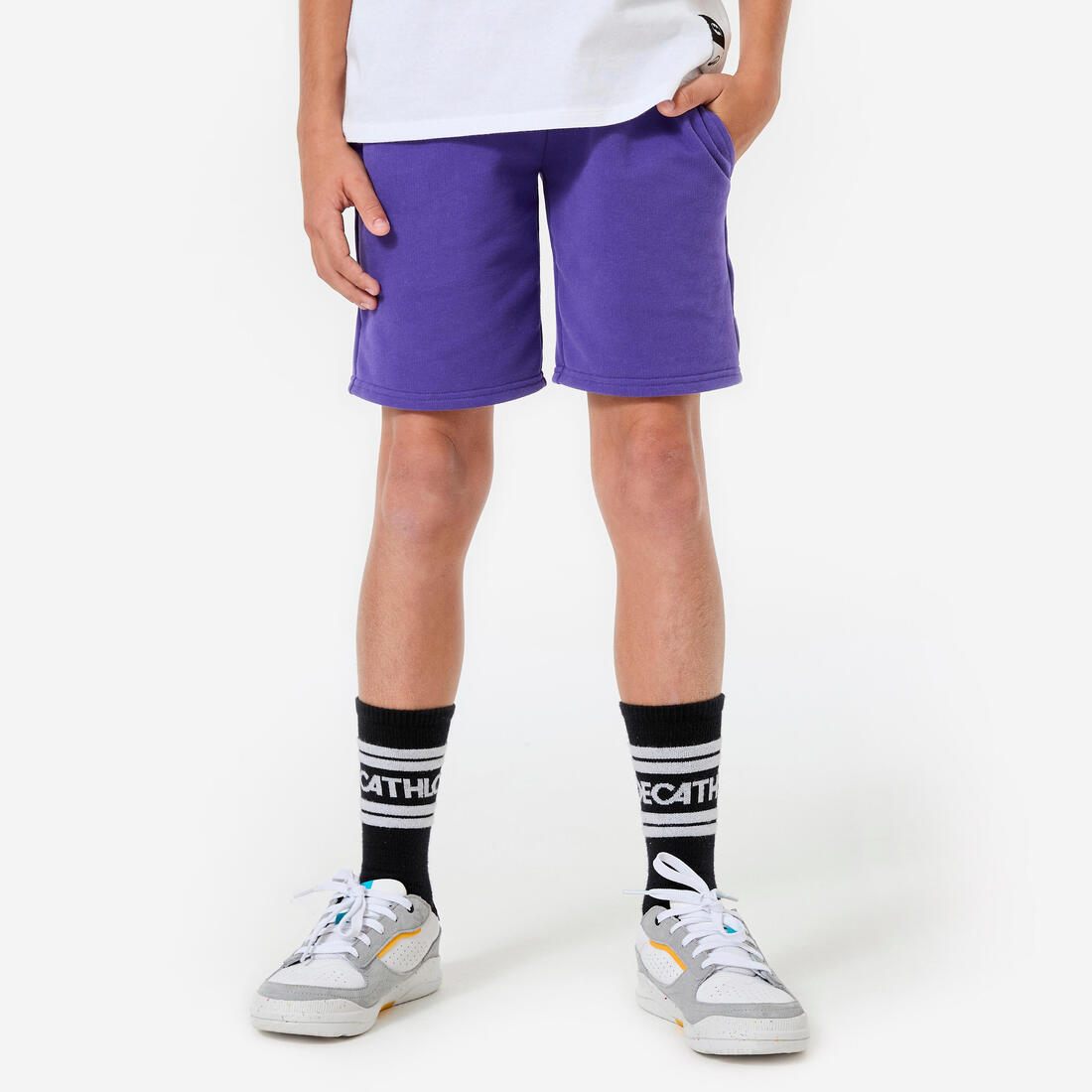 Short multisport coton enfant mixte