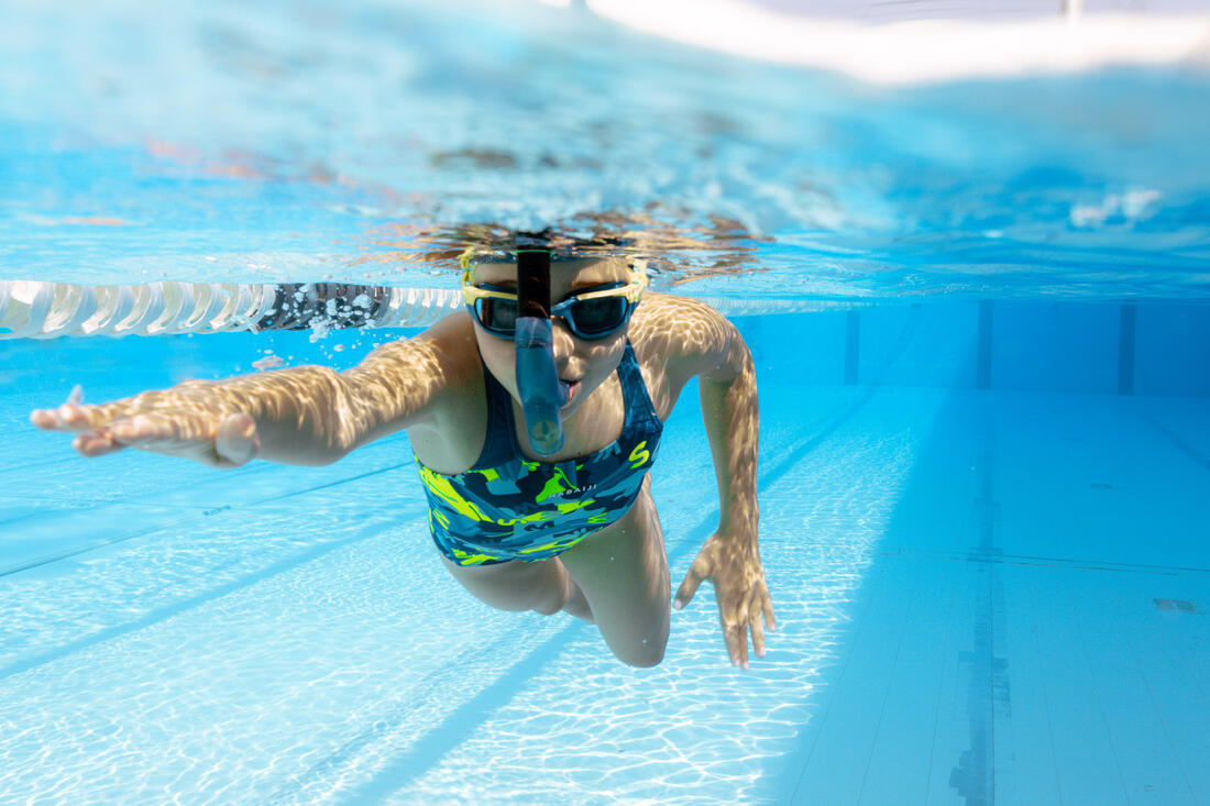 Maillot de bain de natation une pièce fille Kamyleon Star