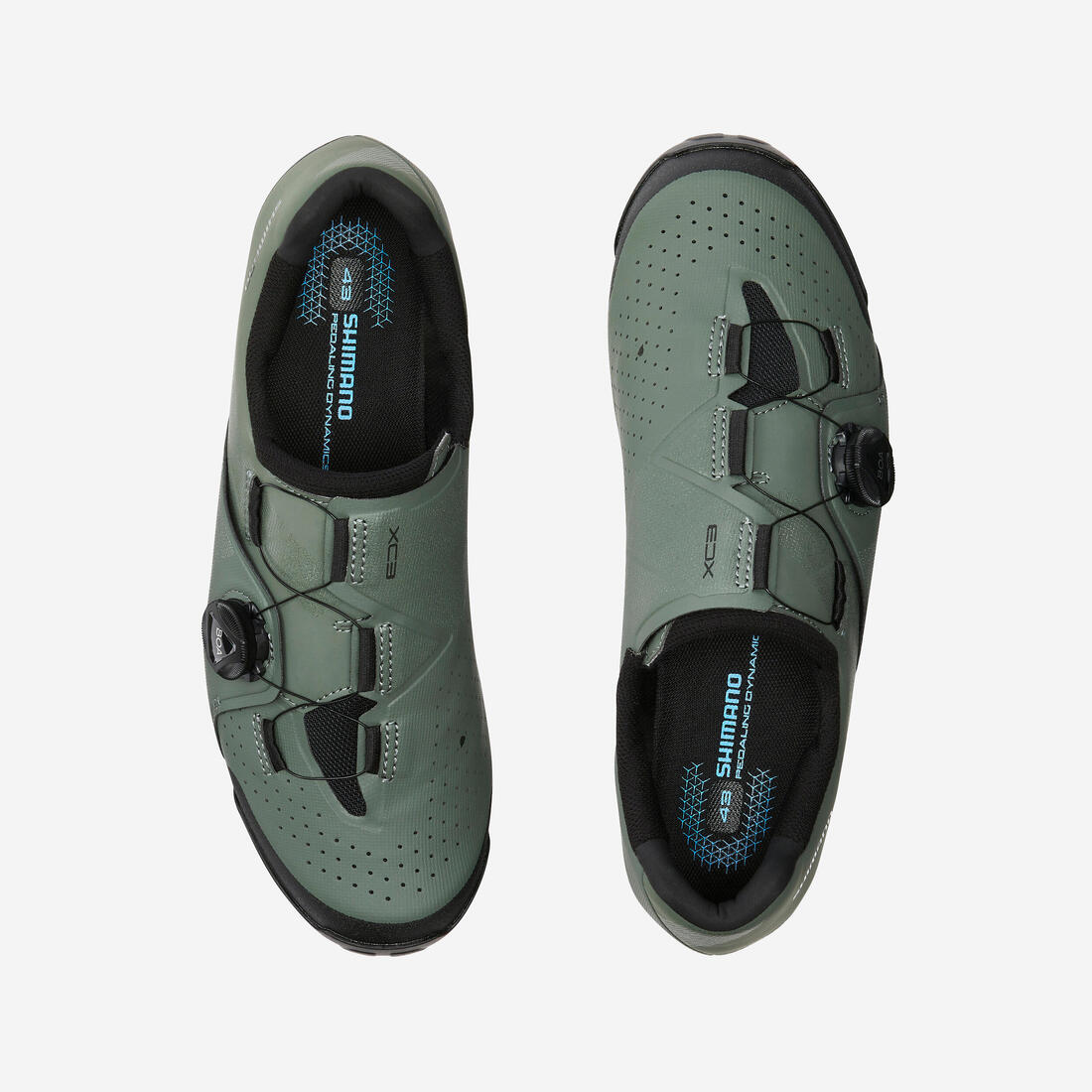 Chaussures vtt shimano sh-xc300 olive