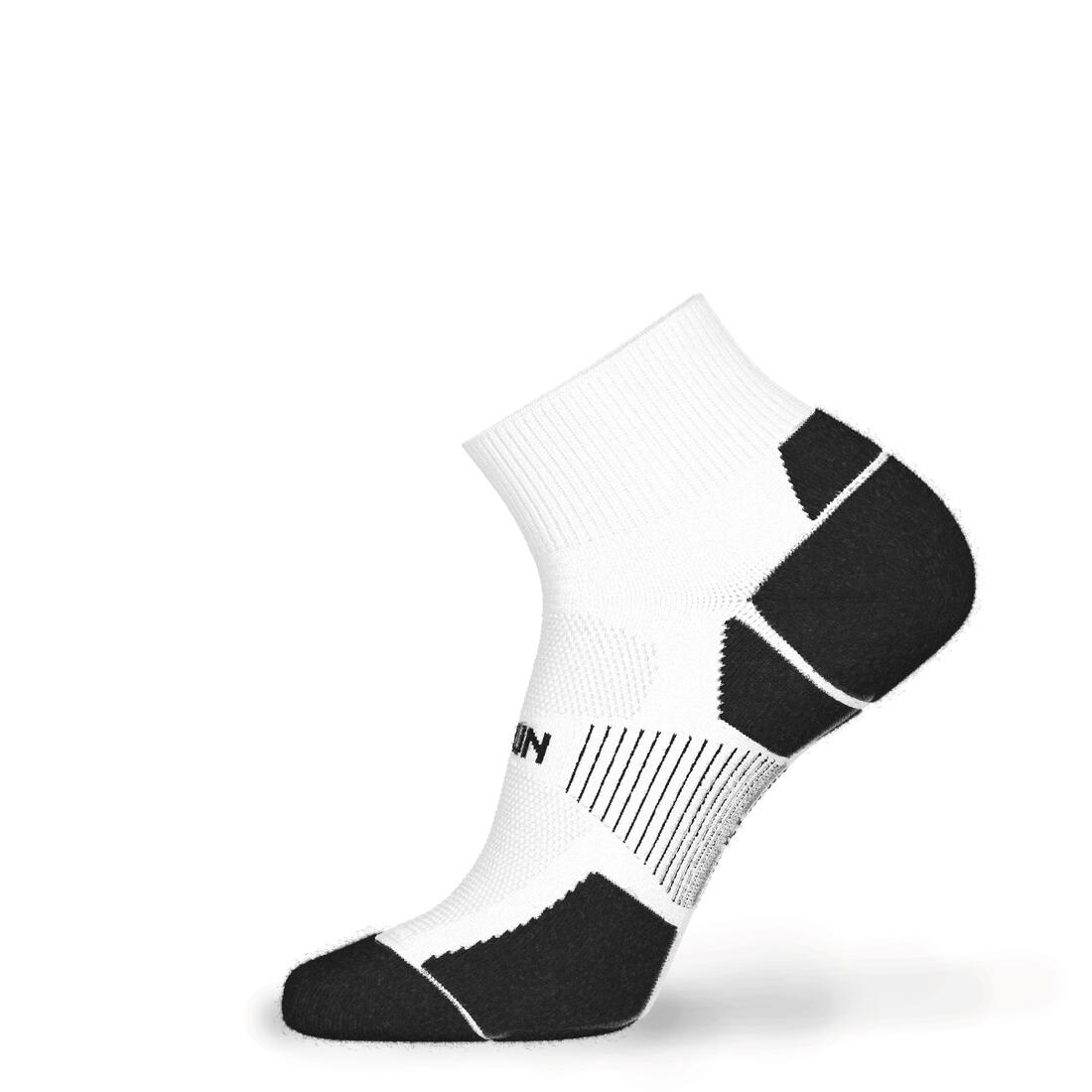 CHAUSSETTES DE RUNNING RUN900 FINES MID JAUNES