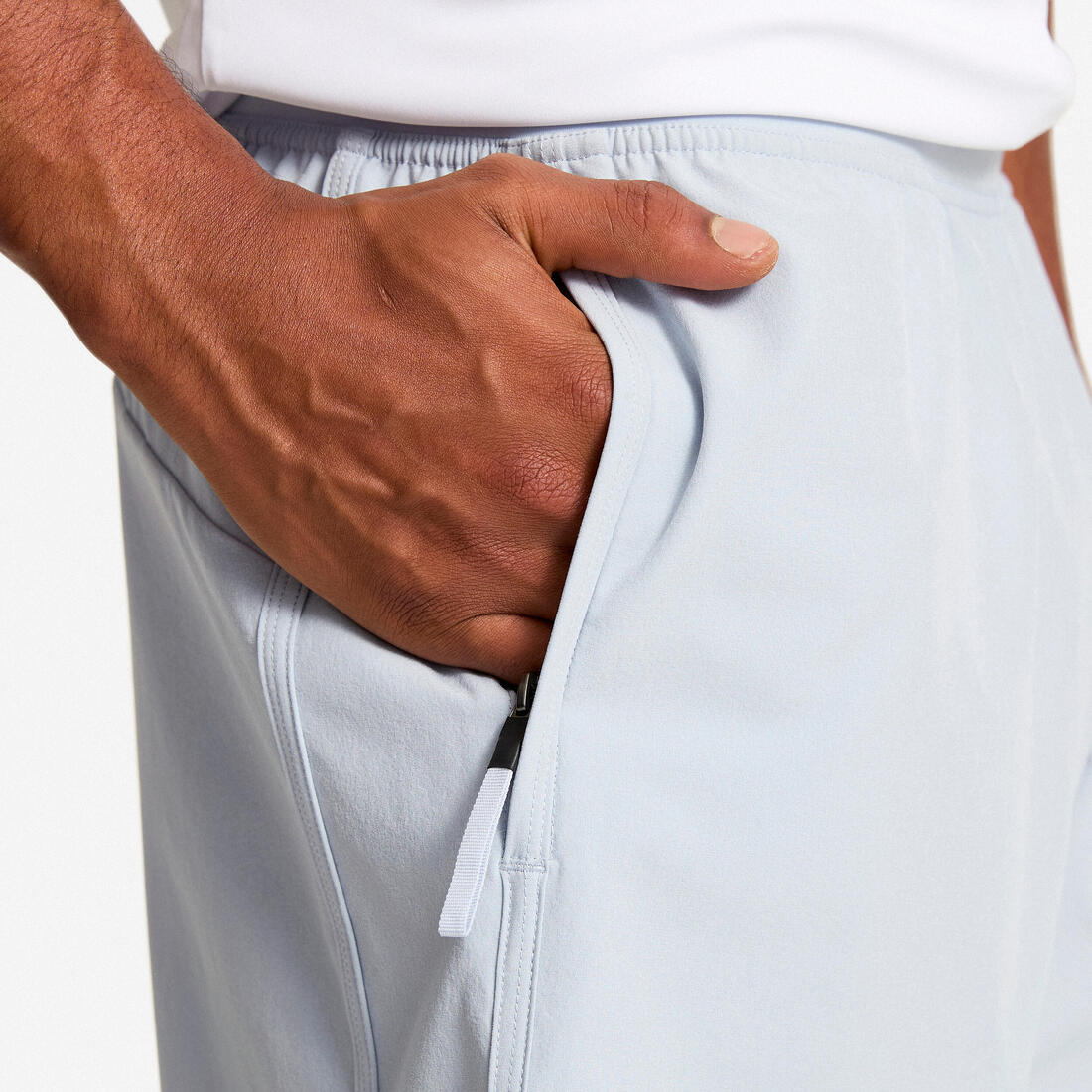 Men fitness shorts cardio training 500