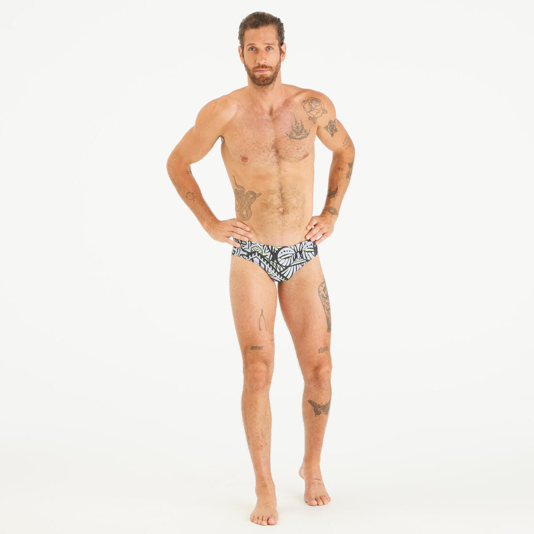 Slip de bain water polo Homme - 500 Tiki