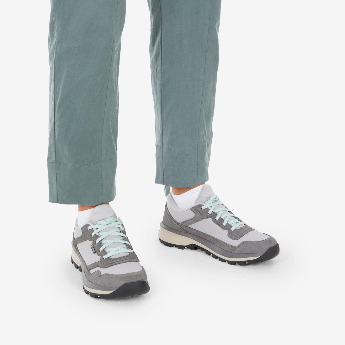 Pantalon en lin de randonnée - NH500 FEMME