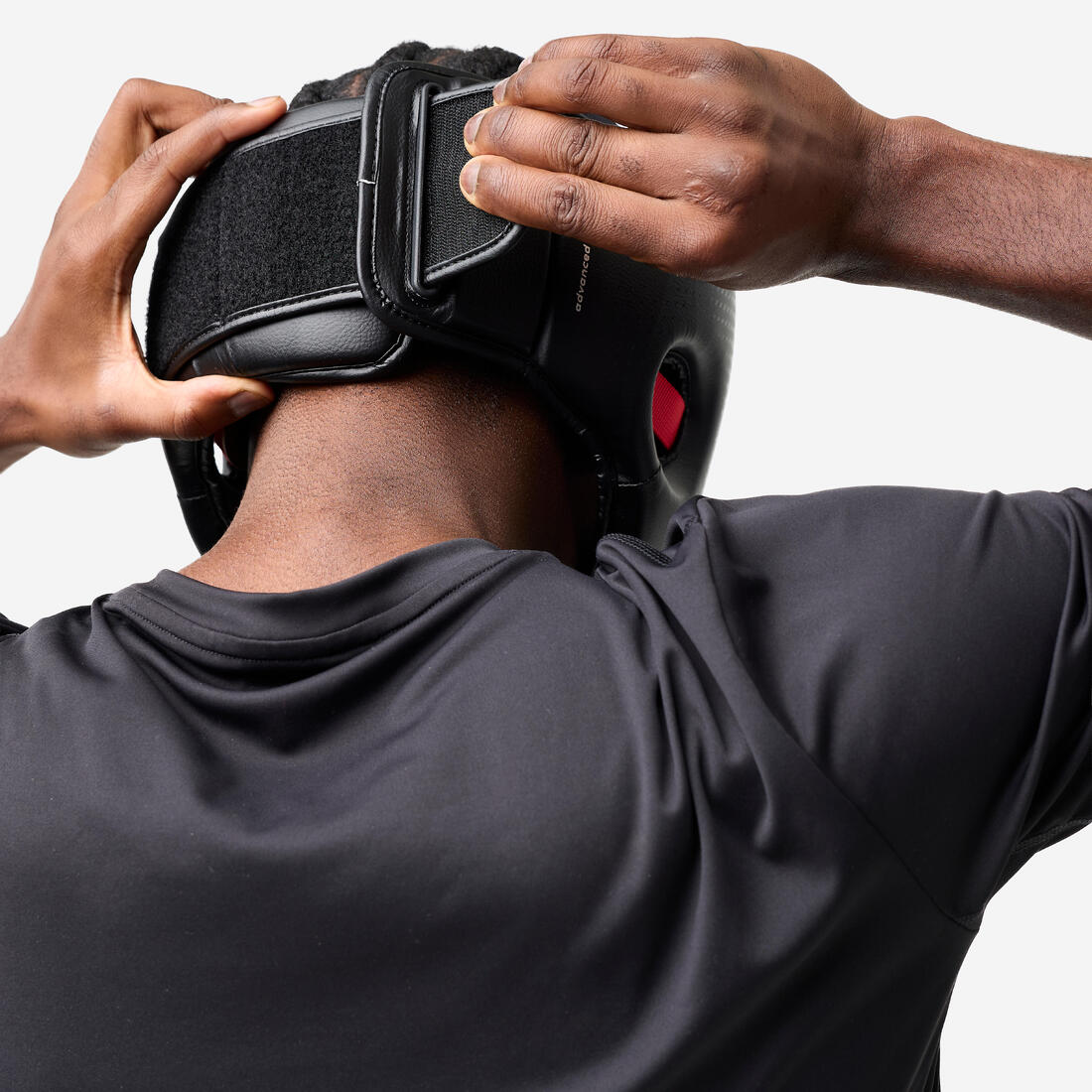 Casque de boxe adulte avec barre de protection nasale