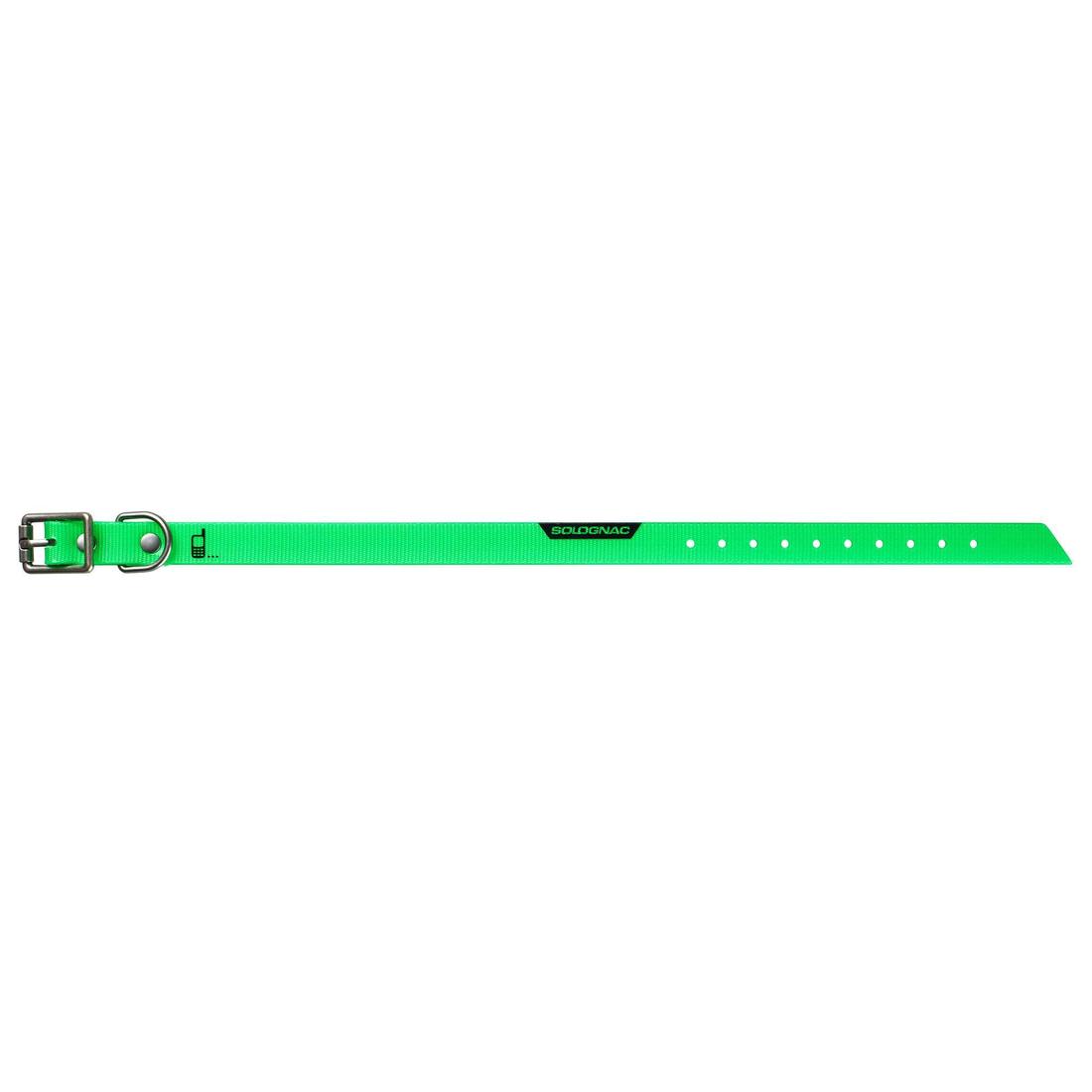 Collier chien Jaune fluo 500