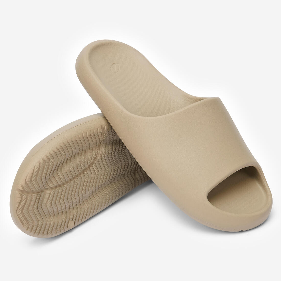 Claquettes de piscine, Style 500 beige grisé