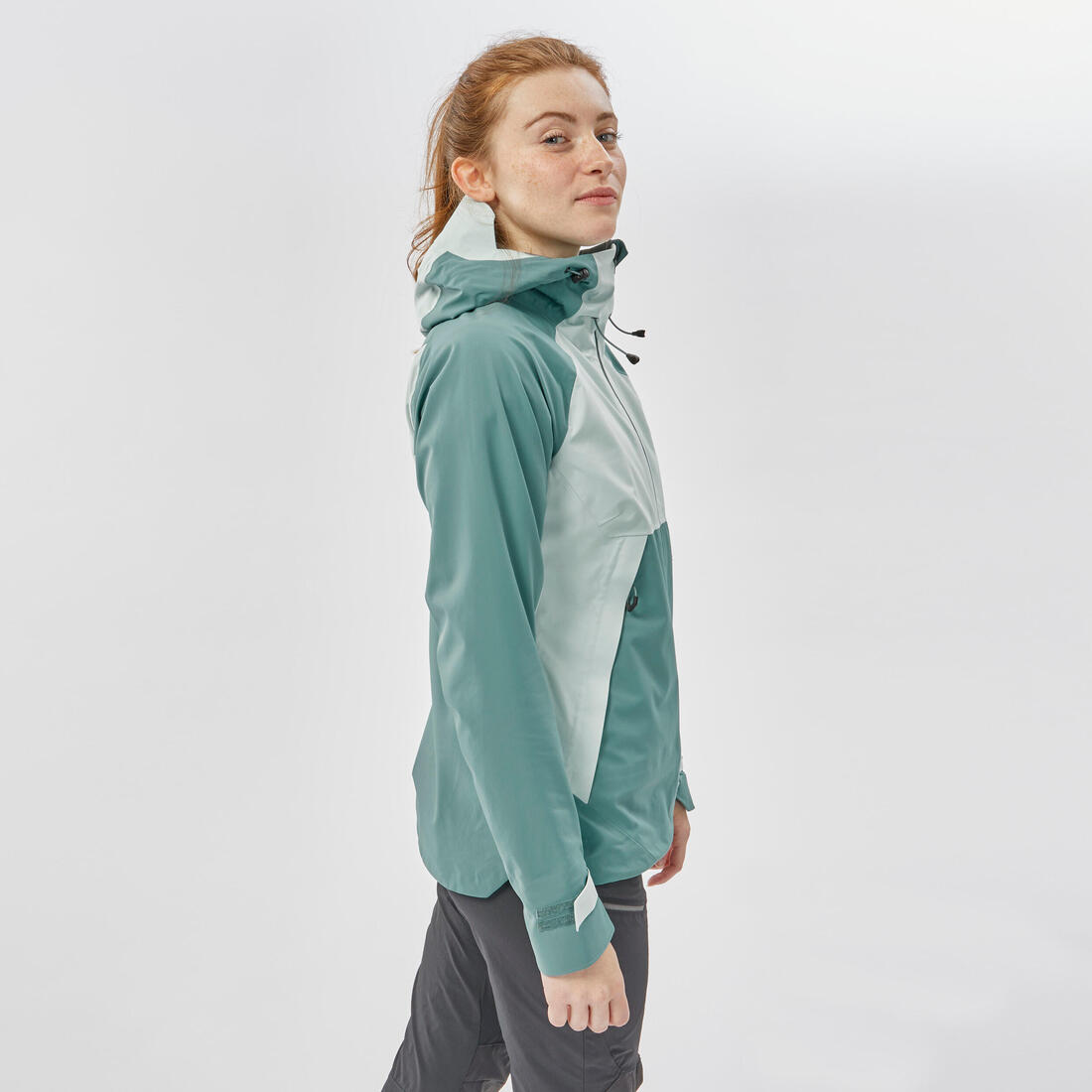 Veste imperméable de randonnée montagne - MH500 Femme