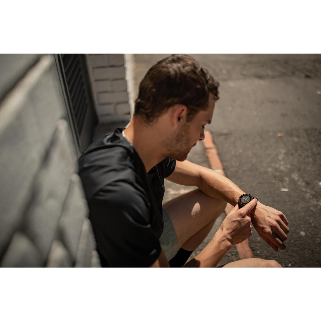 Short de running homme - kiprun run 500 dry