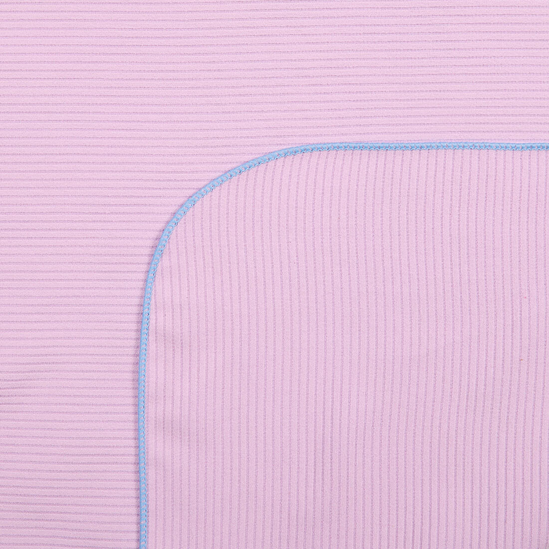 Serviette de bain microfibre côtelée taille XL 110 x 175 cm, bleu foncé
