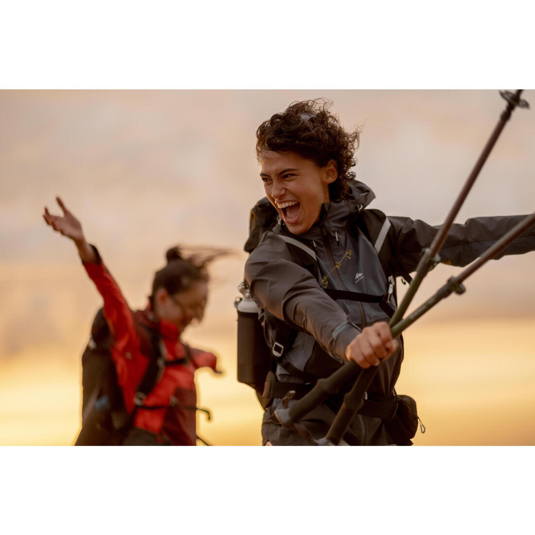 Veste imperméable de randonnée montagne - MH500 Femme