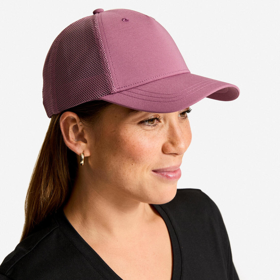 Casquette respirante Fitness Domyos Noire
