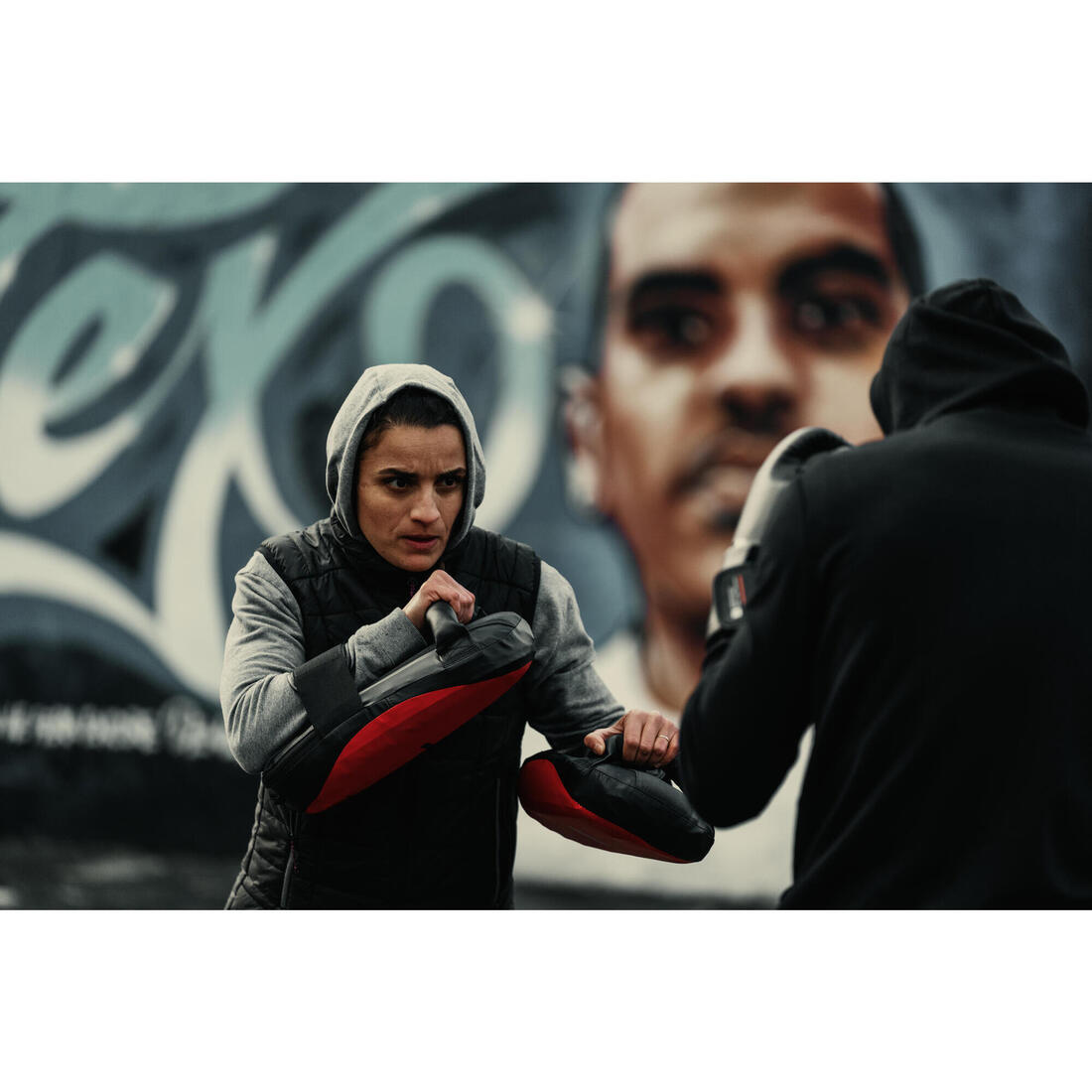 PAO AIR 100 BOXE GONFLABLES x2 - ROUGES ET NOIRS