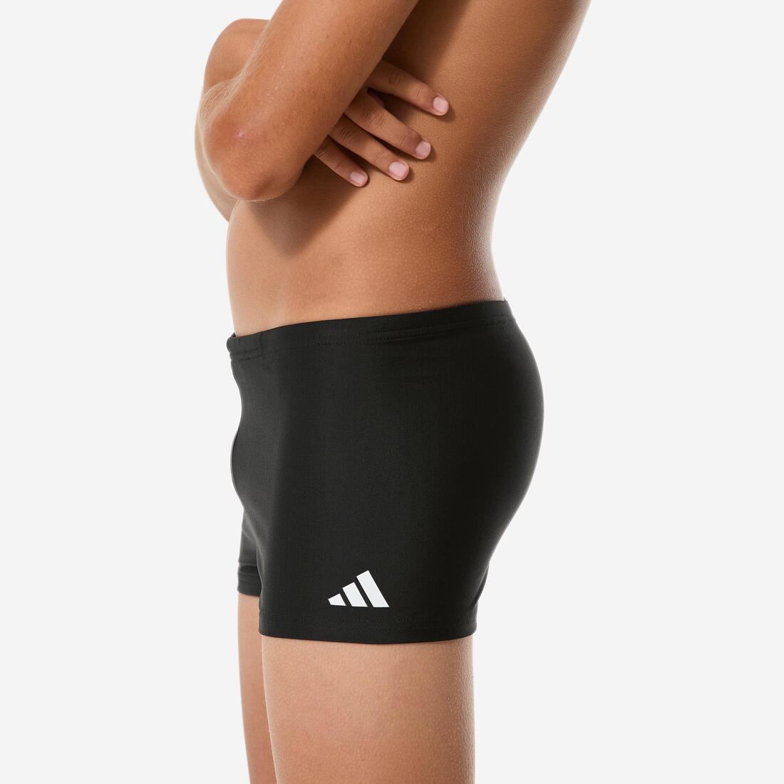 Boxer de bain natation garçon, noir