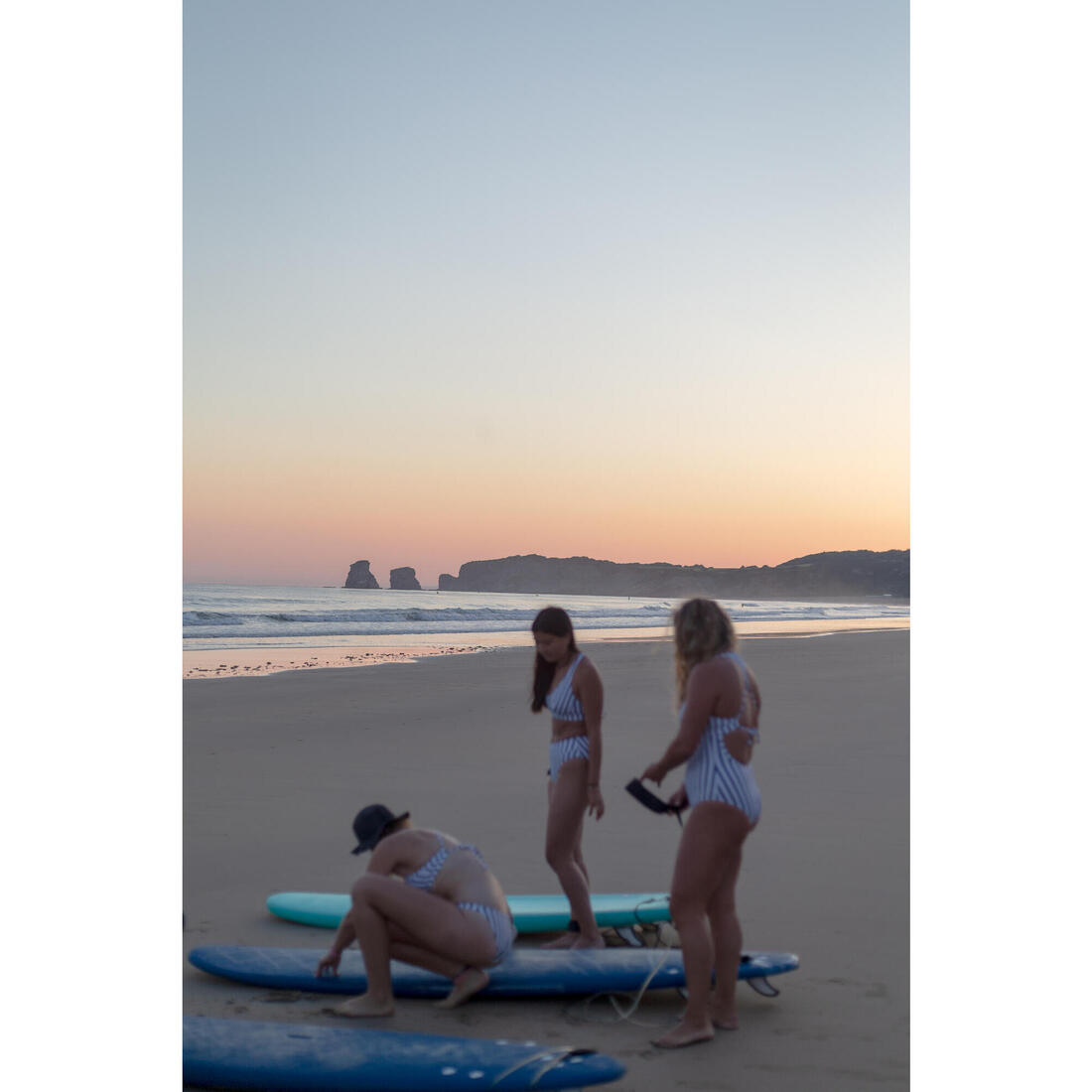 BAS DE MAILLOT DE BAIN DE SURF FEMME TAILLE HAUTE GAINANTE NORA