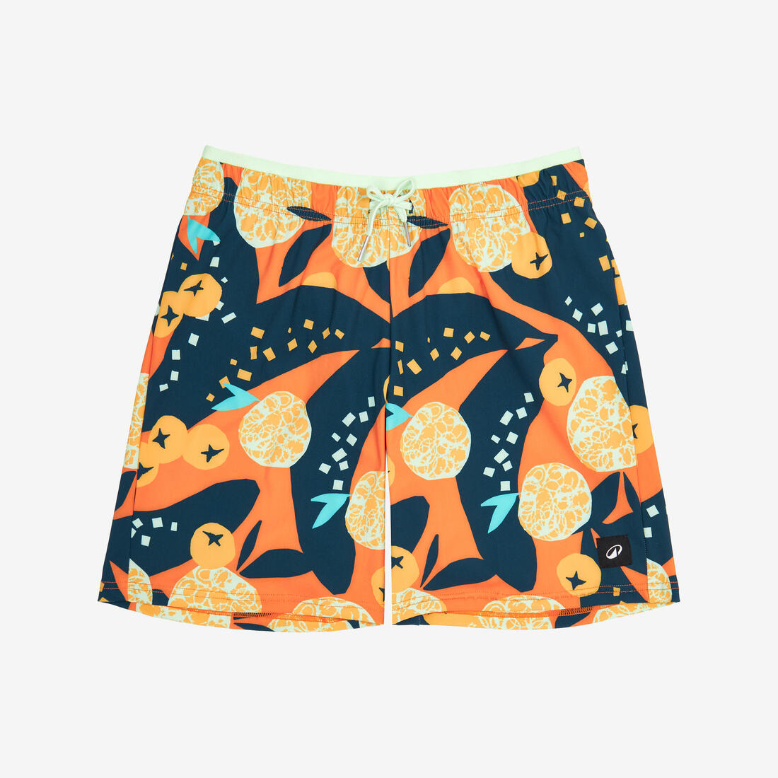 Short de bain long natation Garçon - 100 Hotu
