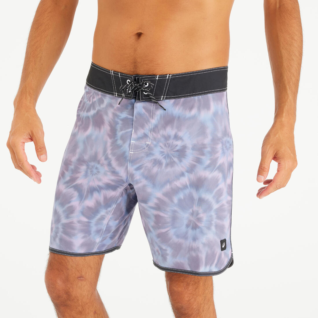 Boardshort surf short de bain surf mi-long 18" homme, 500 Marin