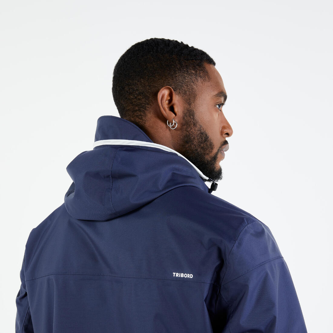 Veste imperméable et coupe vent de voile homme, 100