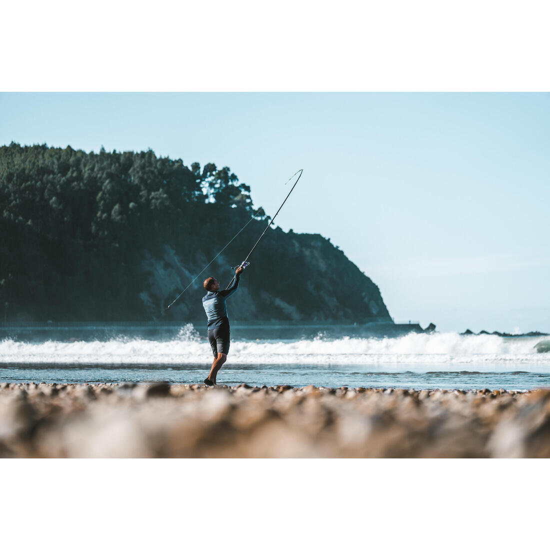 Canne de pêche en surfcasting SYMBIOS-900 4.35m 100-250g BLACK EDITION